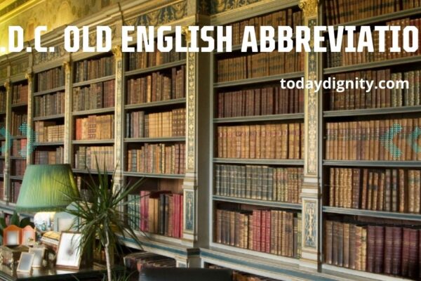 Q.D.C. Old English Abbreviation
